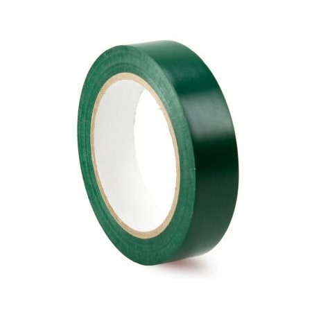 Accuform Pipe Marking Tape, SelfAdhesive, Green, 1 in Width, 108 ft Length, 6 mil Thickness, Vinyl PTM613GN